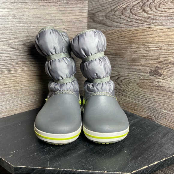 Crocs crocband winter insulated boots grey green - Picture 2 of 6